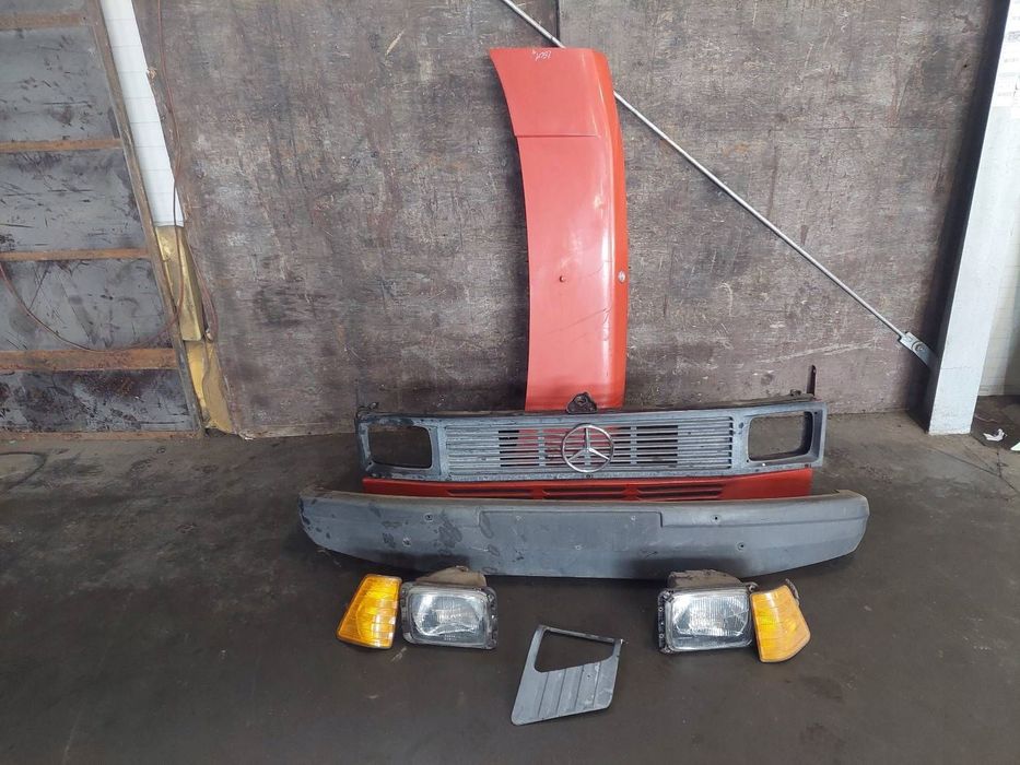 KOMPLETNY PRZÓD MASKA ZDERZAK LAMPA MERCEDES-BENZ T1 KACZKA