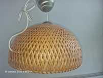 Lampa ikea boja , rattan, bambus