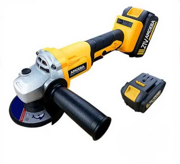 Кутова шліфувальна машина AMOEBA болгарка безщіткова акумуляторна