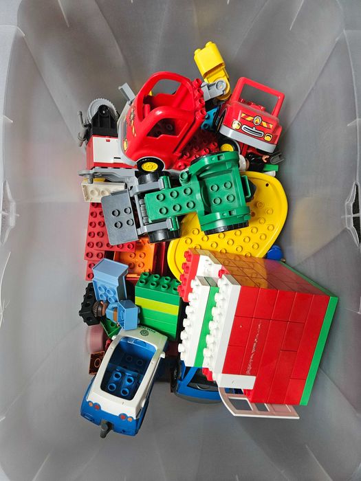 Klocki lego duplo duży zestaw