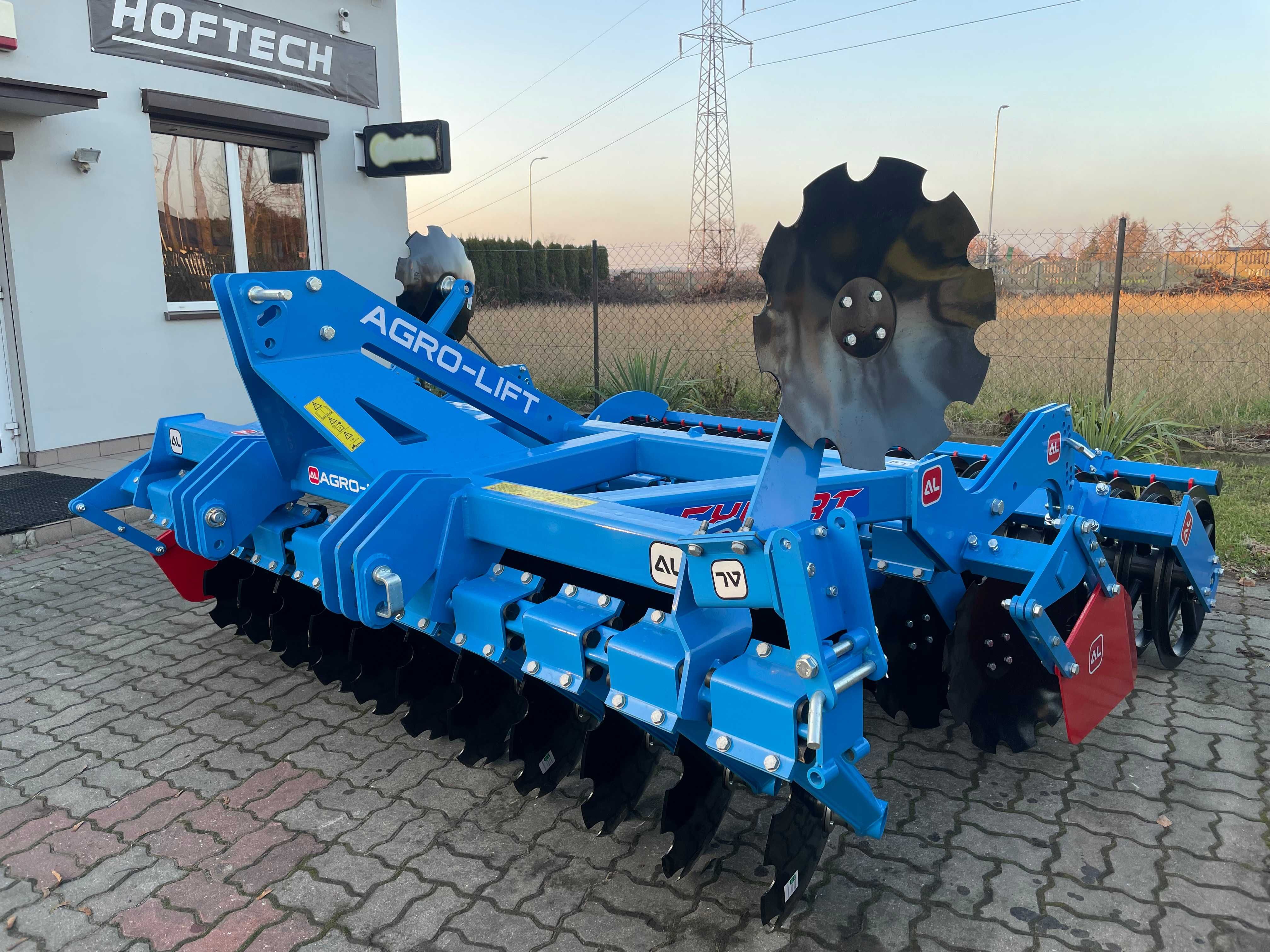 Brona Talerzowa EXPERT BTE 3M, Agro-Lift wał teownikowy, CENA BRUTTO!