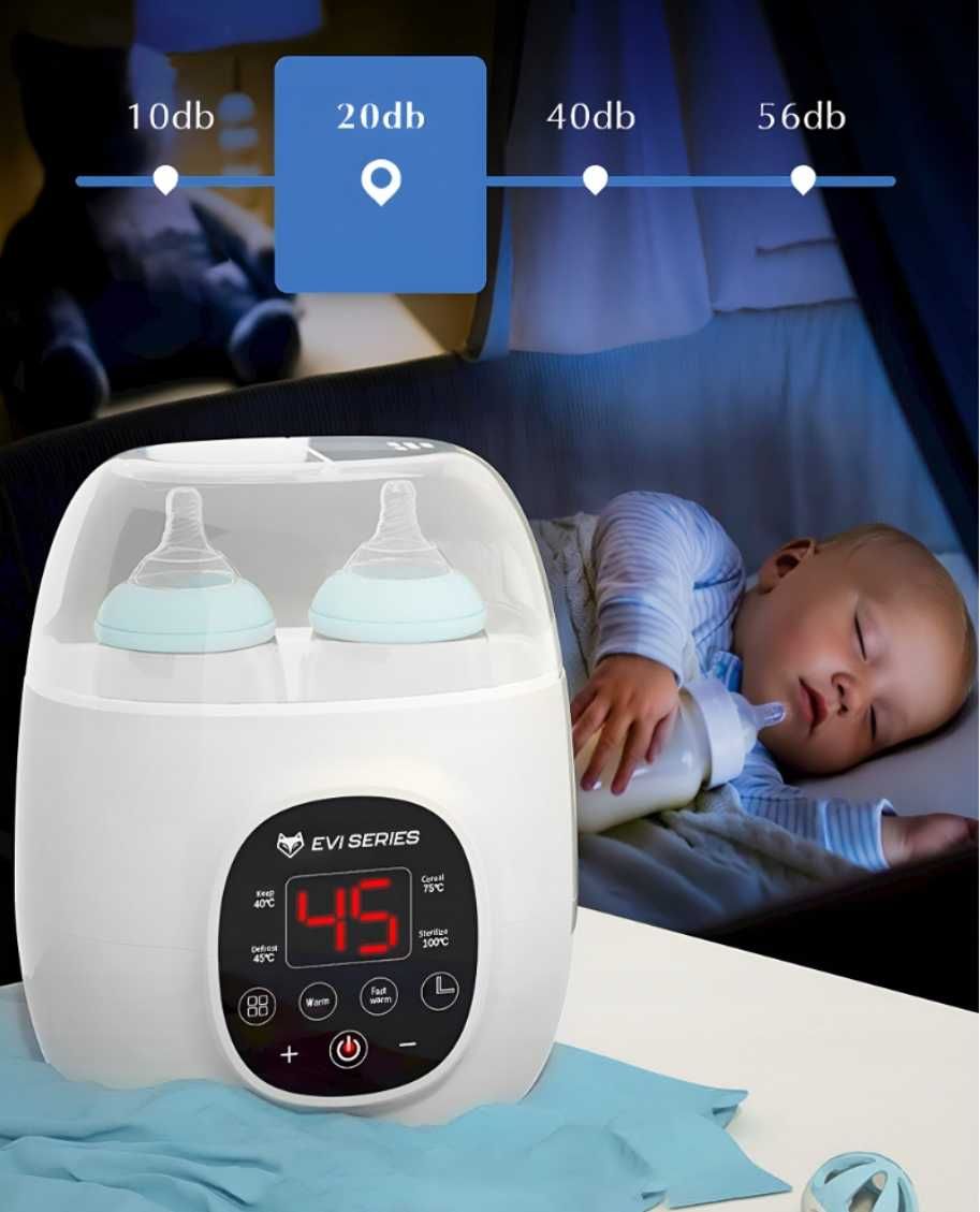 Podgrzewacz do Butelek Pokarmu z Funckja Sterylizacji Parą Smart 5w1