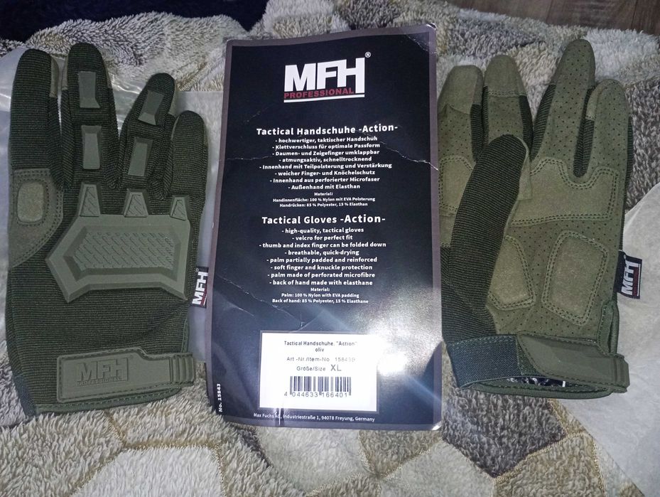 mfh tactical gloves action рукавички тактичні XL нові 600 грн