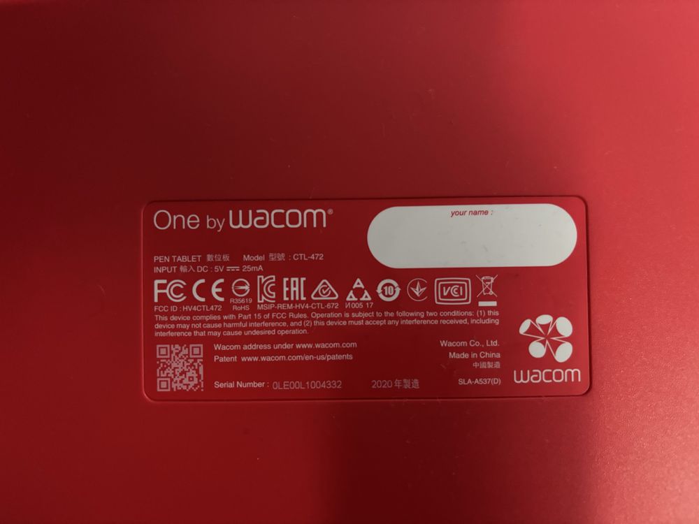 Tablet graficzny Wacom CTL-472