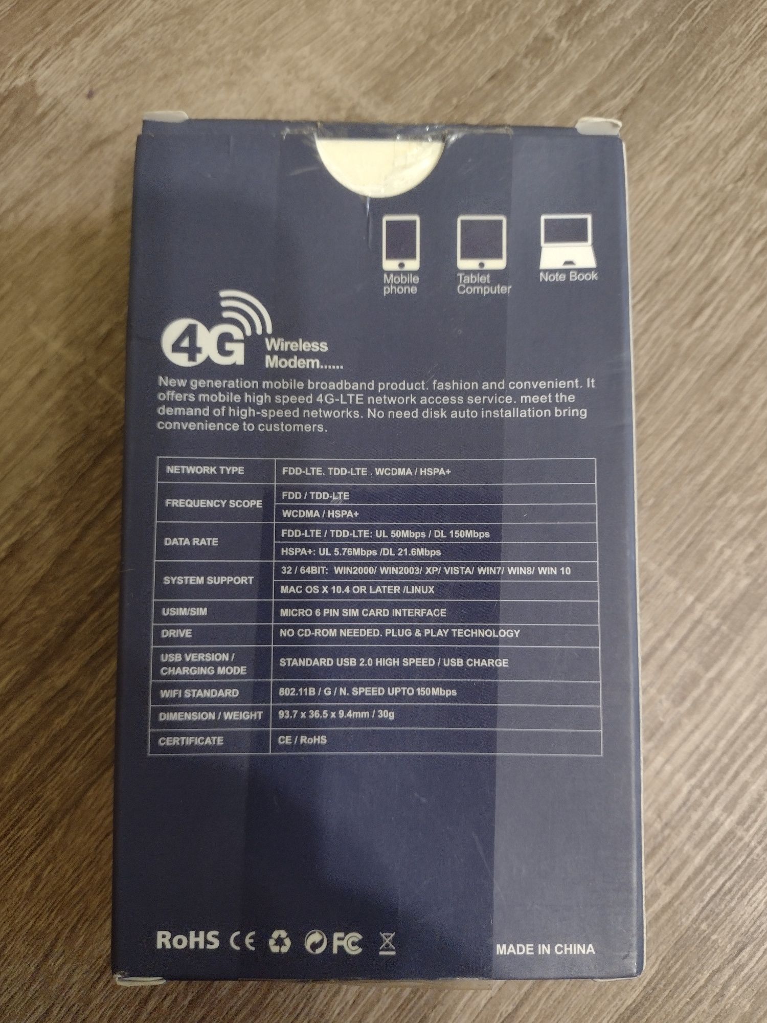 4g модем з WiFi роутером LTE кишеньковий мобільний вай фай роутер