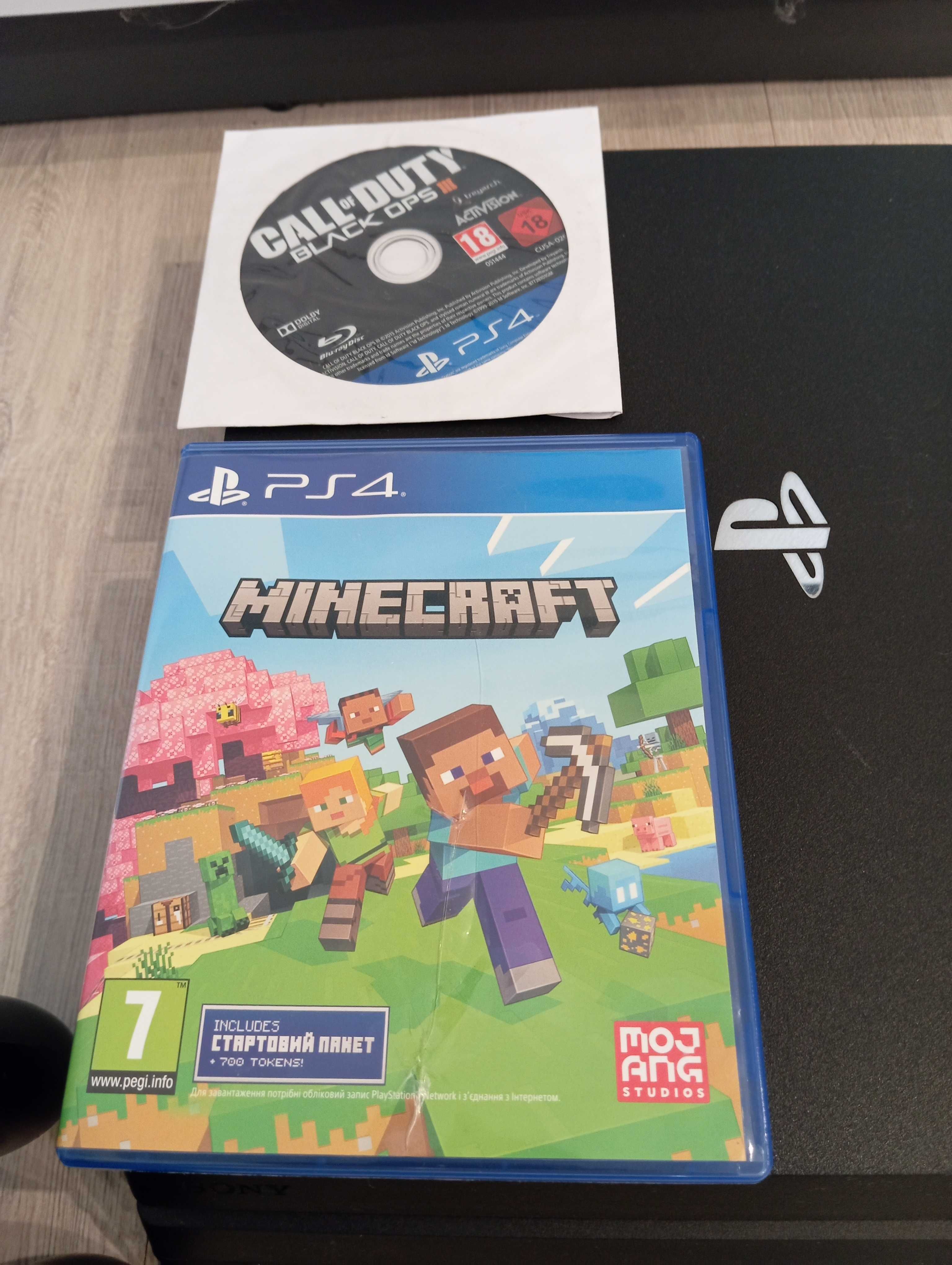Play station 4 PRO (1 Tb) + 2 джойстика, зарядна станція, 2 диска(б/в)