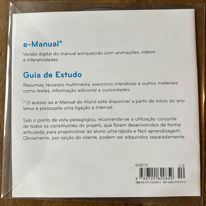 CD E-Manual + Guia de Estudo Expressões Português 12ª Ano