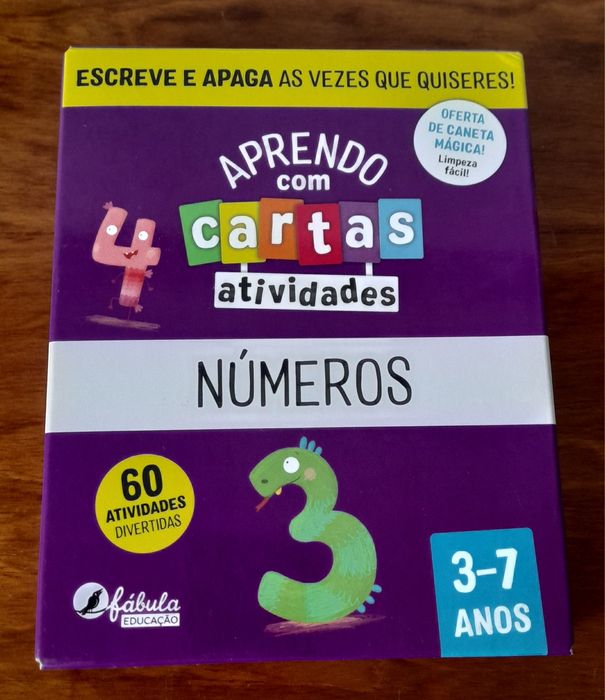 Puzzle 4 unidades e cartas