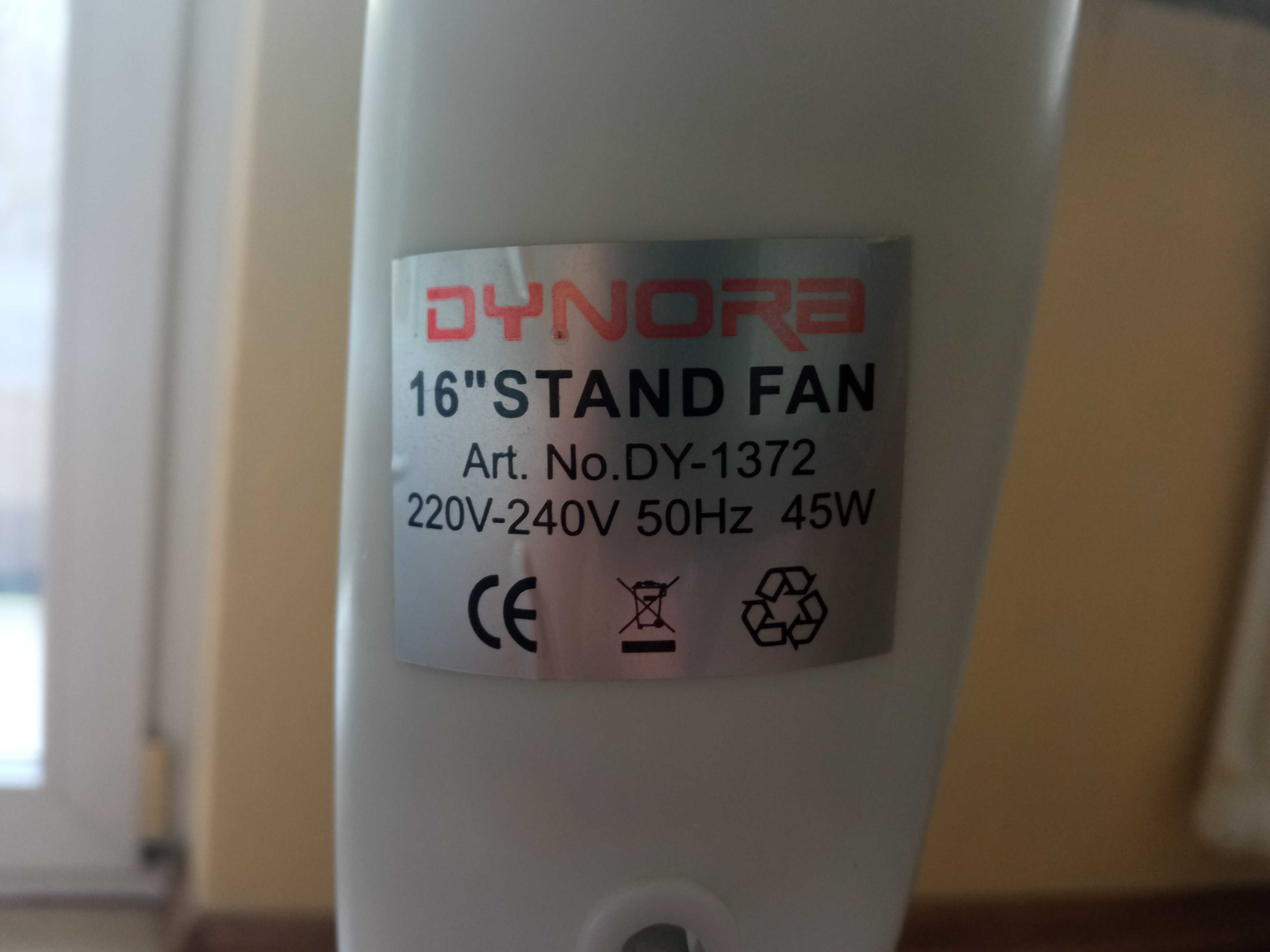 Wentylator stojący Dynora 16" 45W