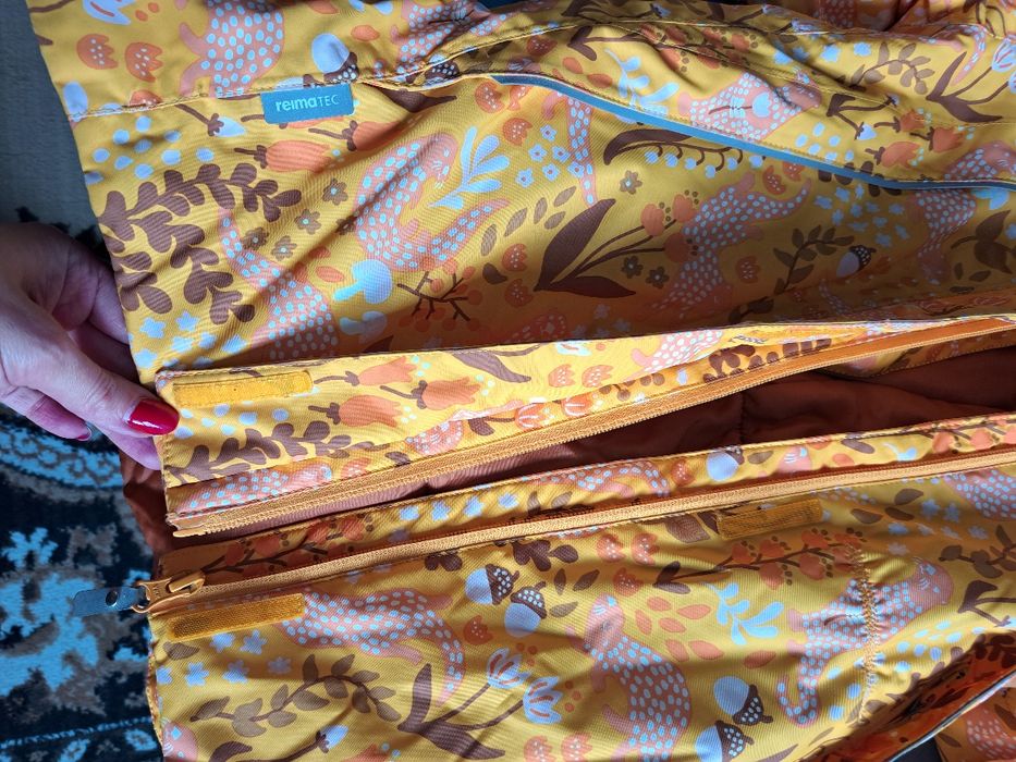 Куртка (подовжена) Reima зимова Reimatec Silda, на ріст 122