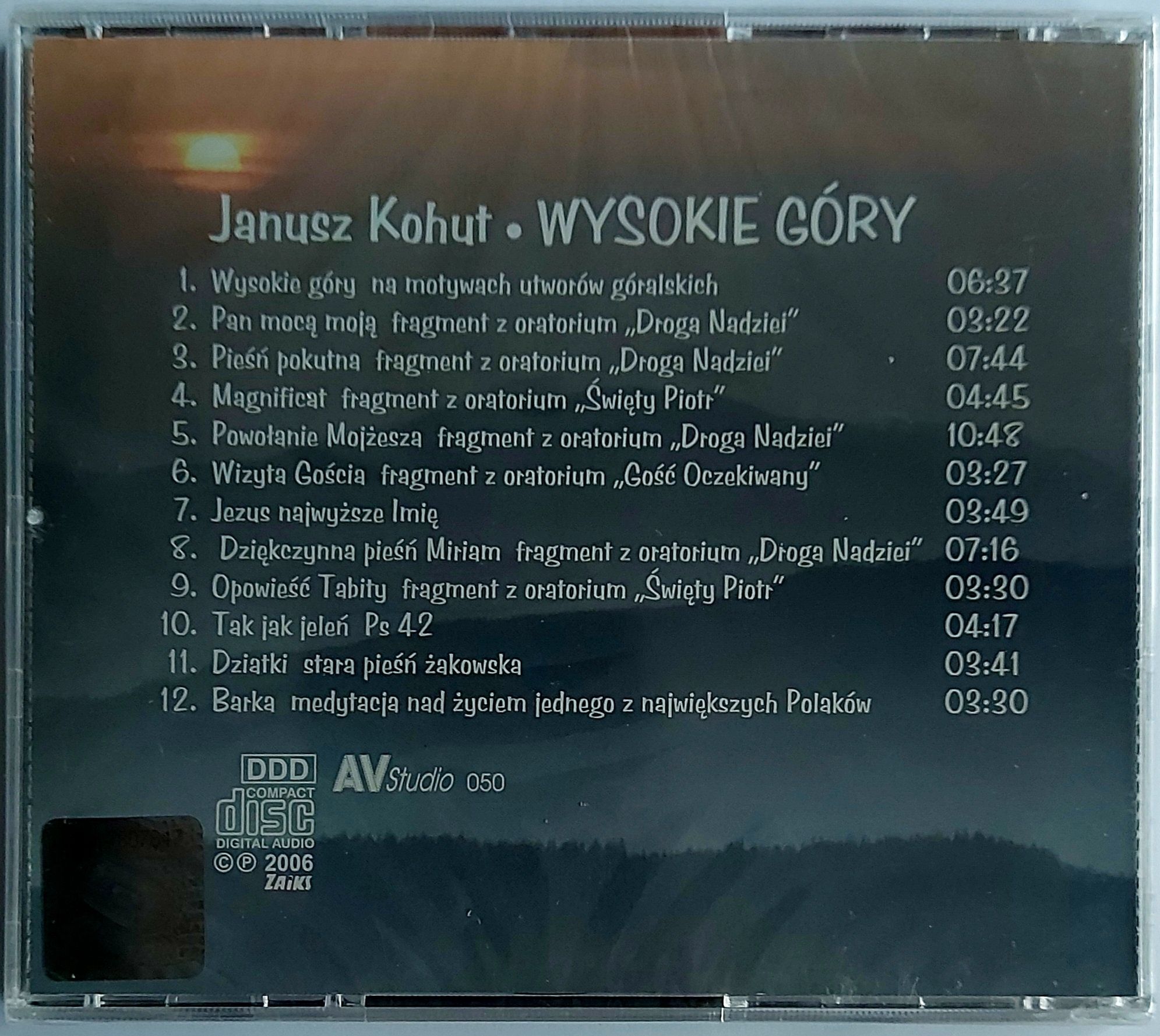 Janusz Kohut Wysokie Góry 2006r (Folia)