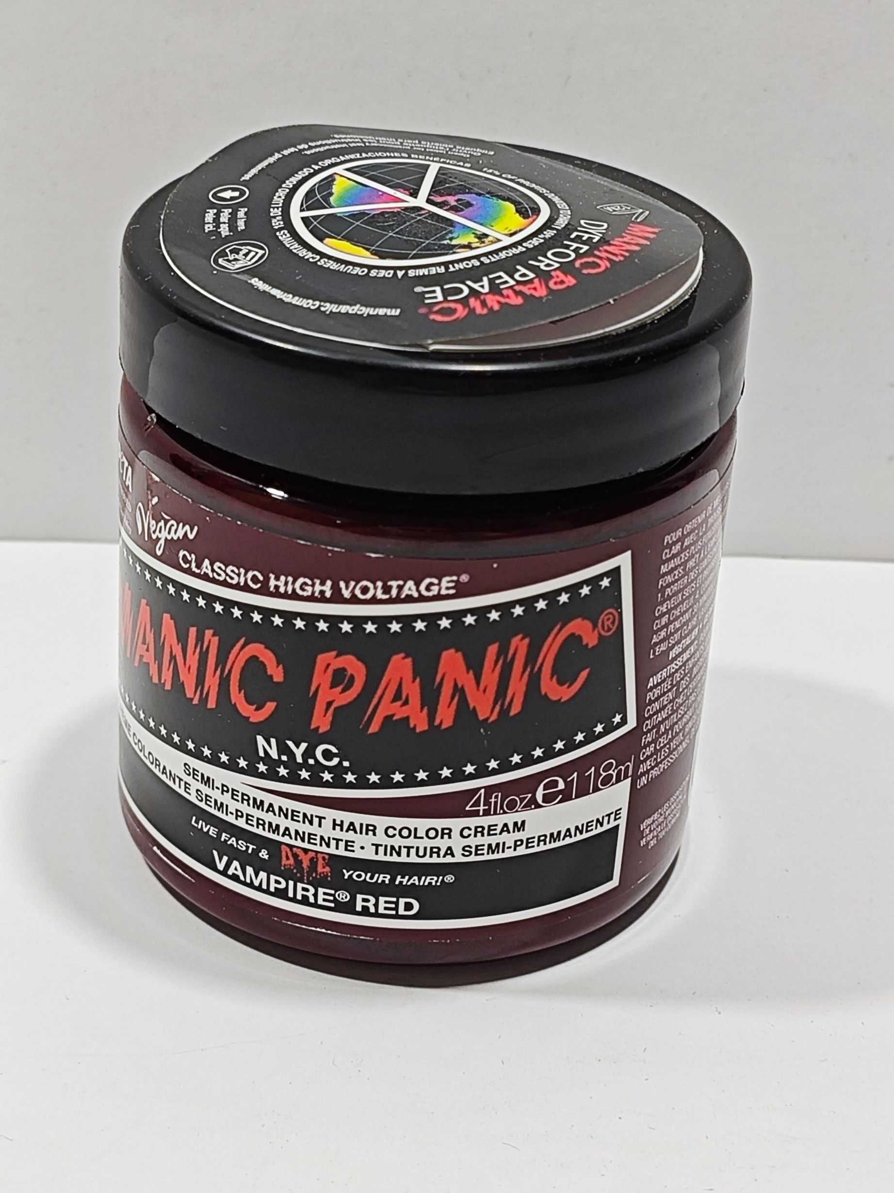 Farba Do Włosów Manic Panic Vampire Red Czerwony 118Ml