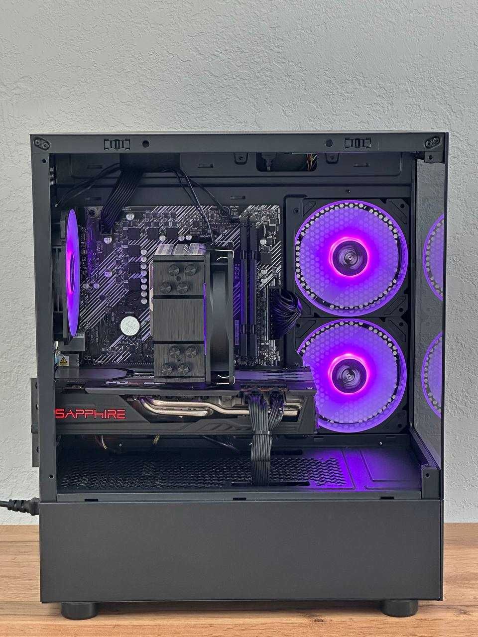 Ігровий комп'ютер /Ryzen 5 5600/b450/ssd 512gb/32gb Ram/Rx5700XT 8gb