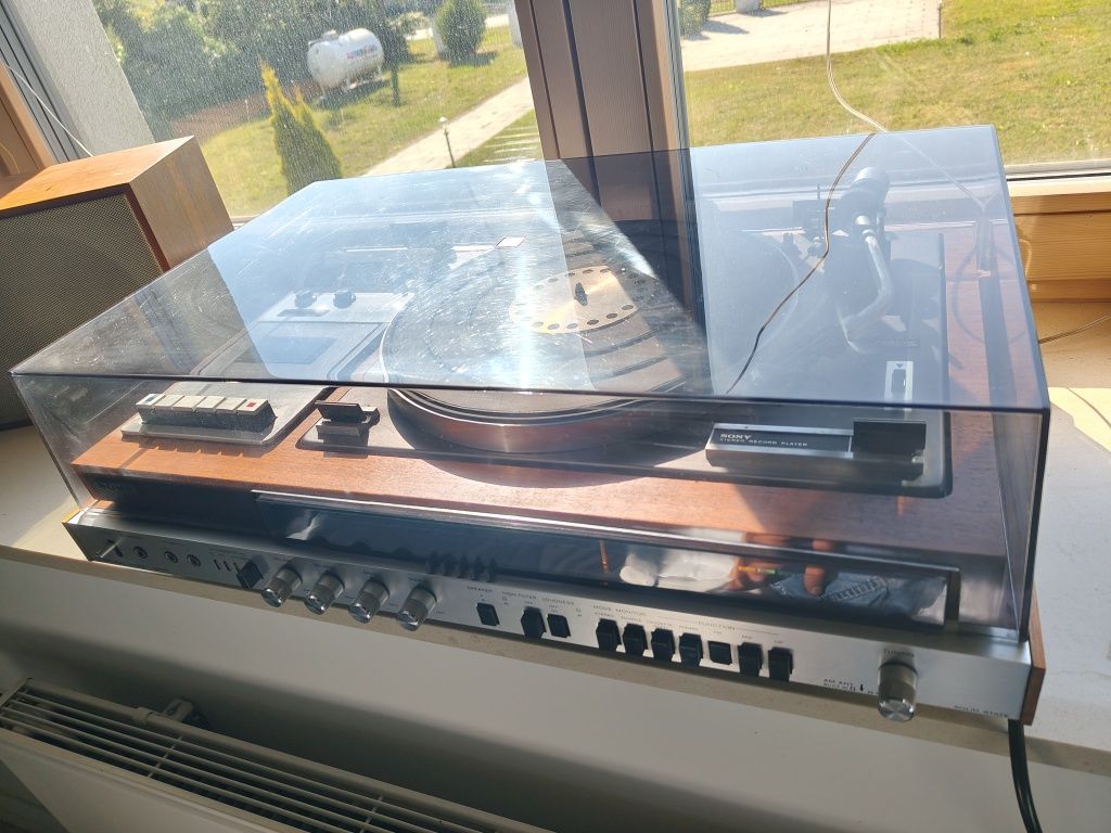 4w1 Sony HMK-70 gramofon wzmacniacz magnetofon radio stan bardzo dobry