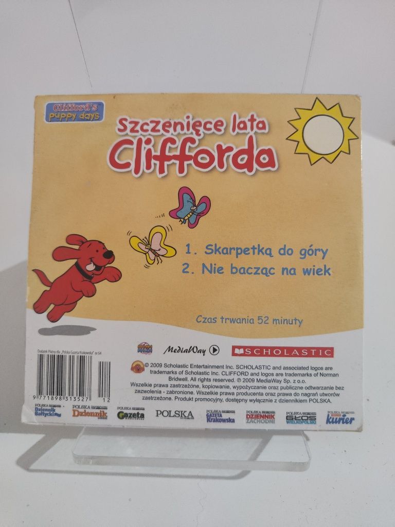 Szczenięce lata Clifforda 3 Skarpetką do góry VCD