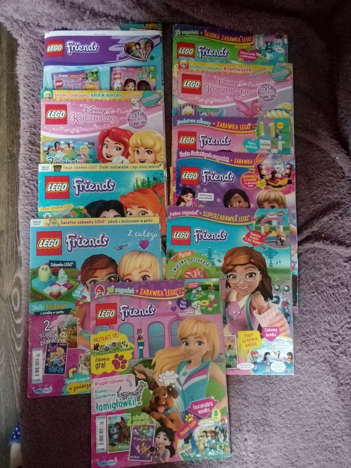 Gazetki LEGO friends 10szt.