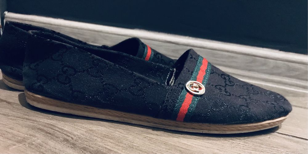 Espadryle Gucci 37