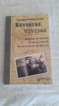 Estórias vividas livro guerra colonial ultramar José Queiroga