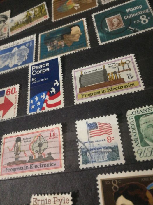 Znaczki pocztowe usa