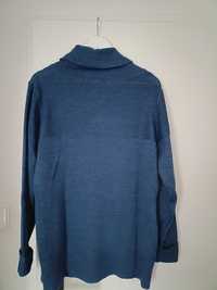 Sweter golf granatowy XL