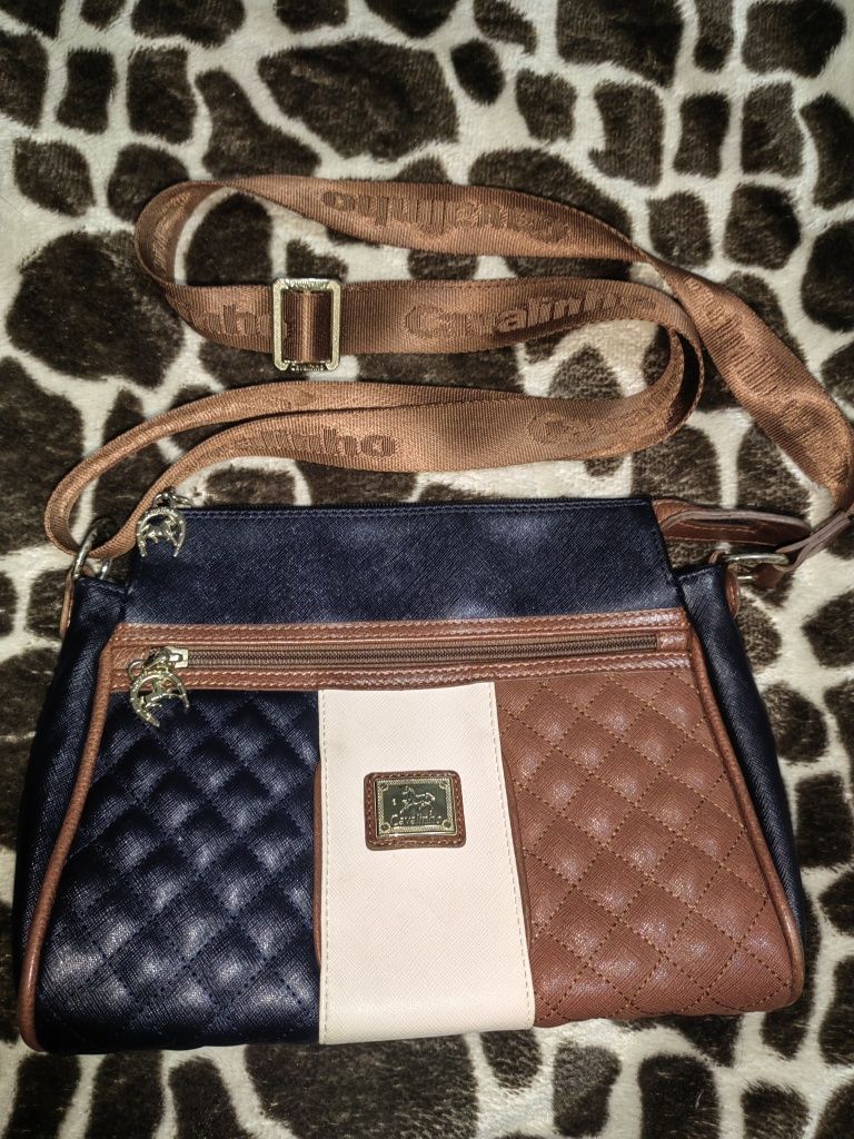 Bolsa Tiracolo Sublime Multi-Azul Cavalinho l