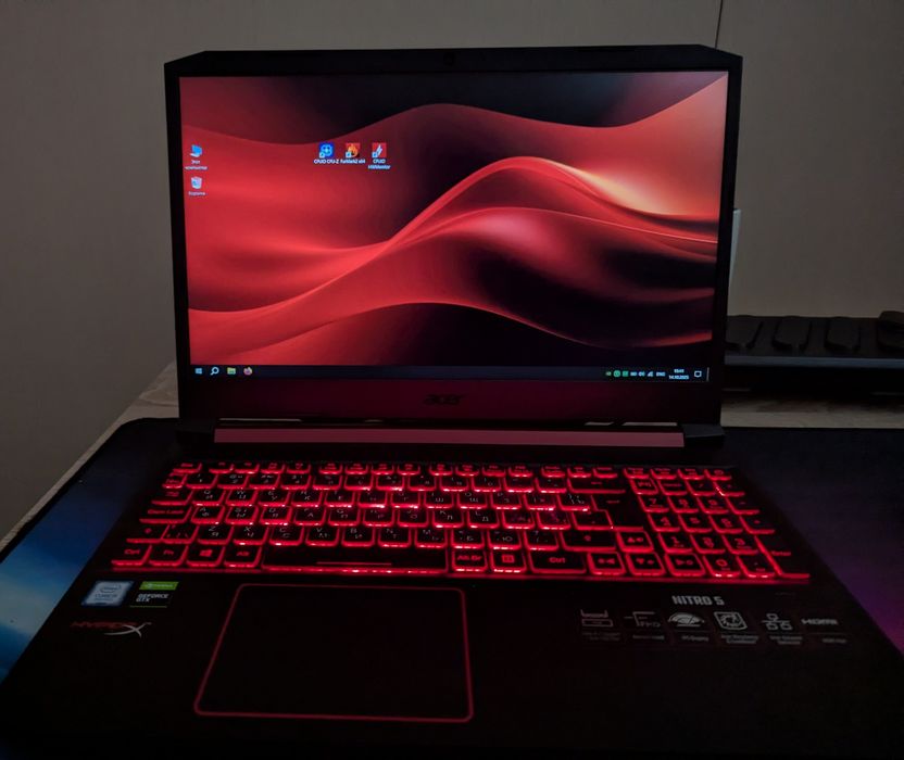 Игровой ноутбук ACER NITRO 5 GTX 1050, I5-8300H, 16gb RAM, 512gb SSD