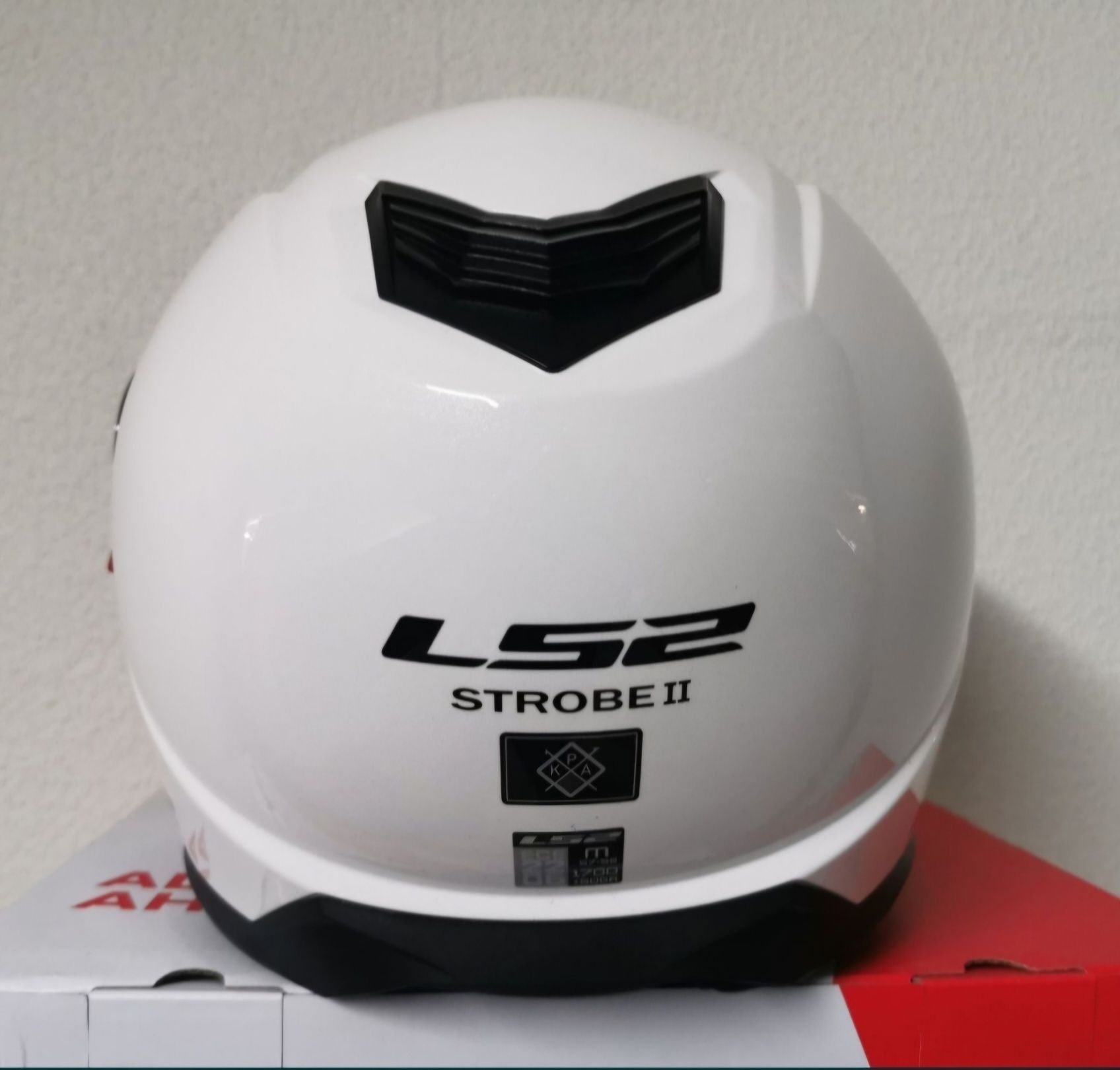 Capacetes Modular LS2 FF908 Strobe ll Branco Brilhante ( NOVOS )