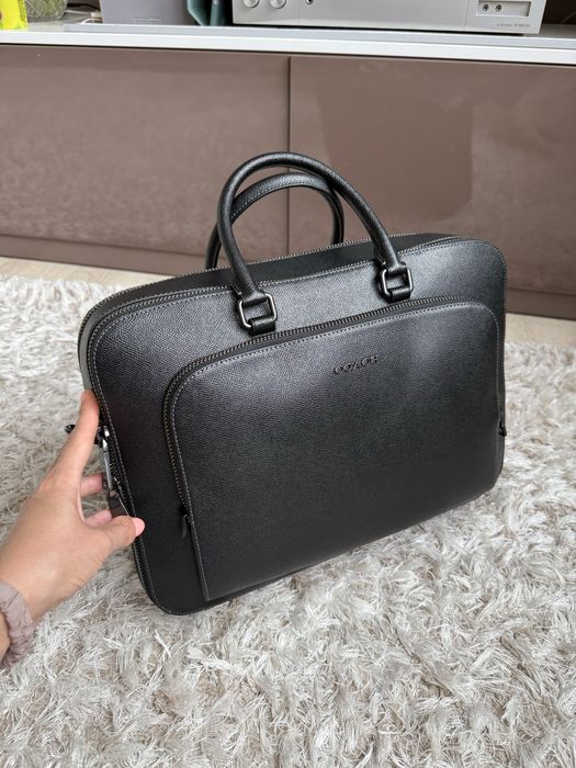 Чоловіча сумка портфель coach новий оригінал