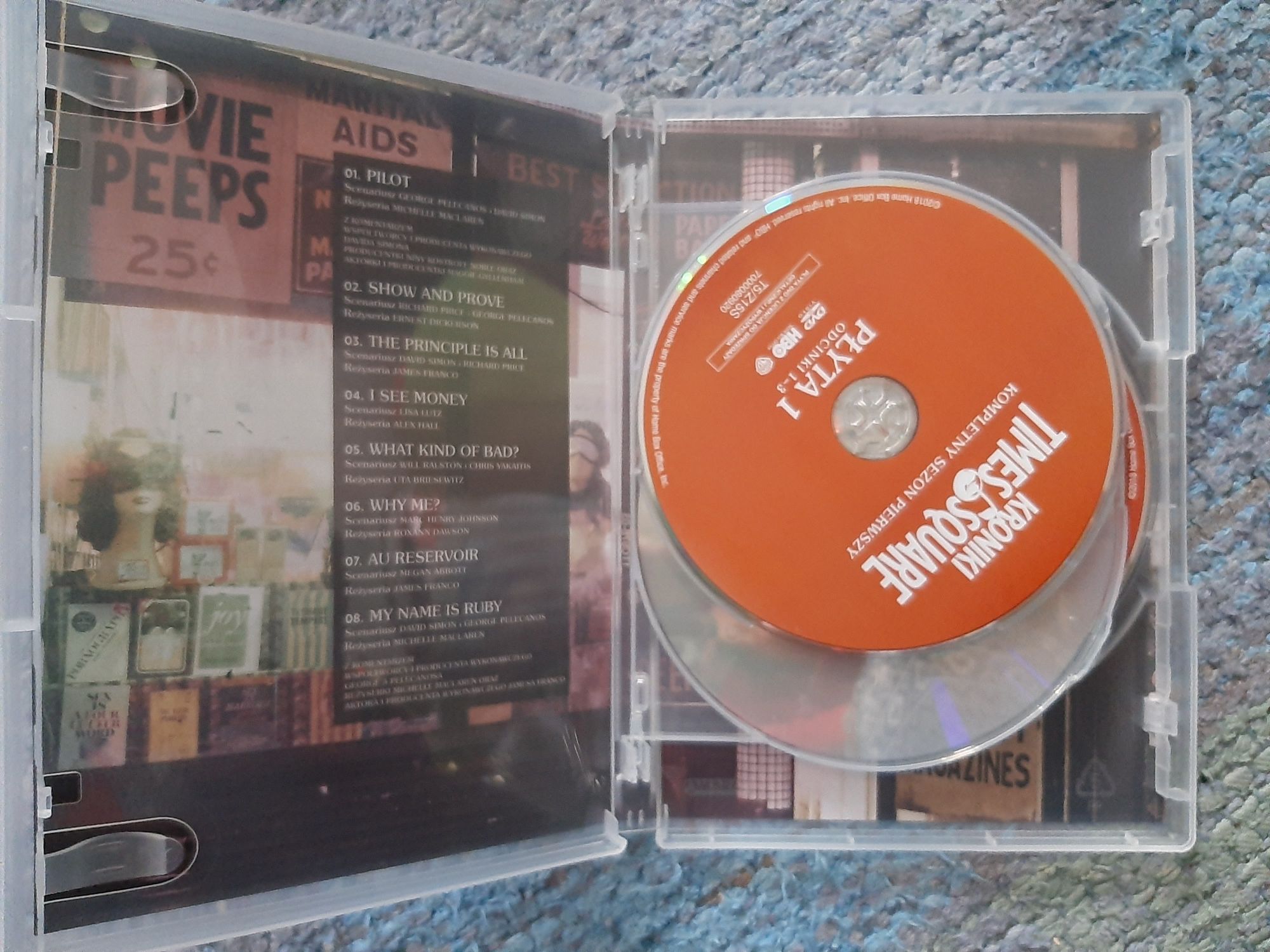 serial DVD "Kroniki Times Square" sezon 1 i 2
