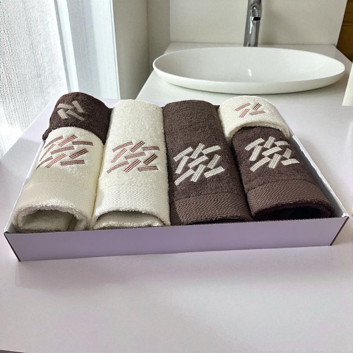 Conjunto de 6 toalhas novas