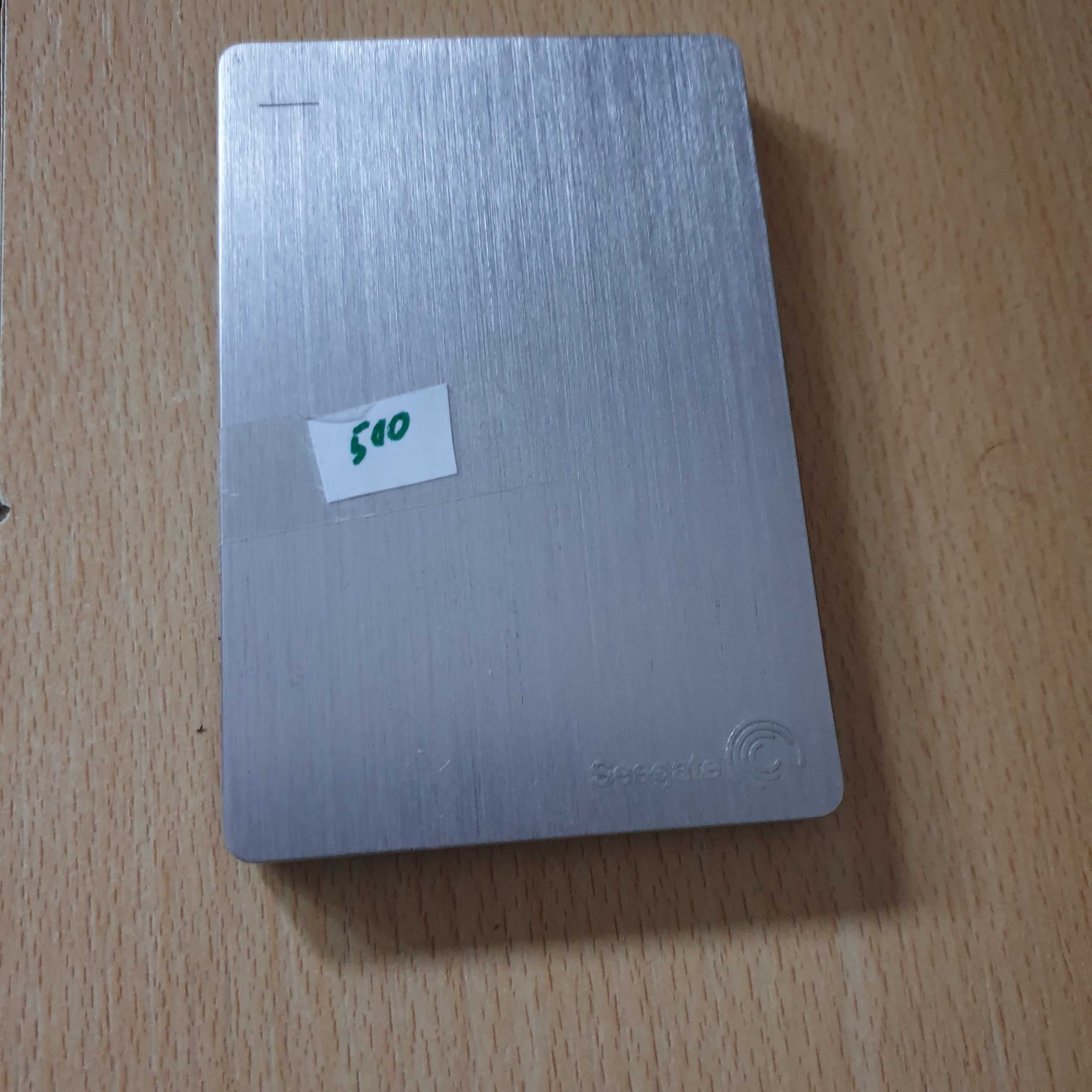 disco 500gb slim de 2,5" usb-3 testado sem anomalia