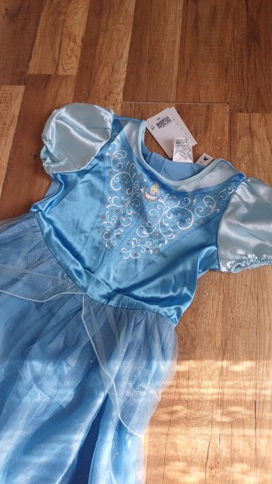 Kopciuszek 122 128 disney księżniczka cinderella 7 8 HM przebranie bal