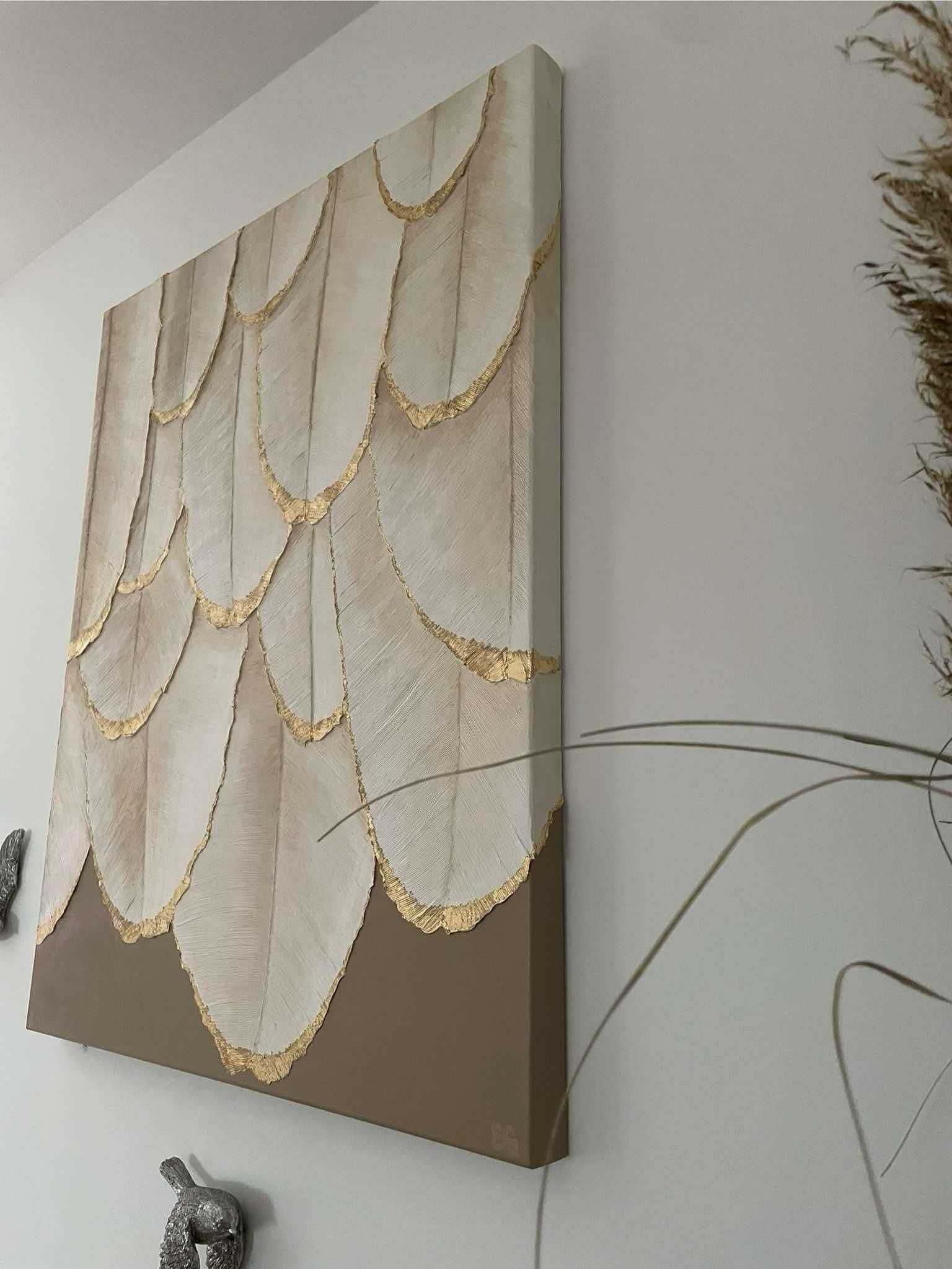 Obraz strukturalny akryl 3D Rękodzieło