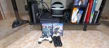 Vendo conjunto de ps4, vr e camera