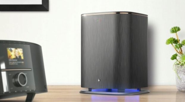 Solidny Subwoofer SW01M Duża moc Podświetlenie LED