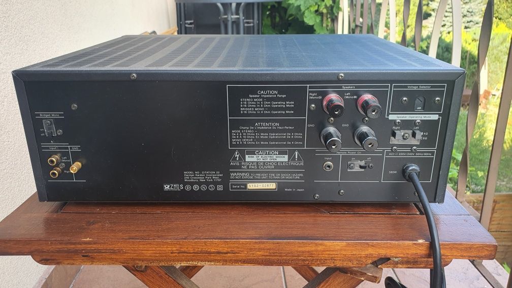 Harman Kardon CITATION 21 + 22 przedwzmacniacz i końcówka mocy