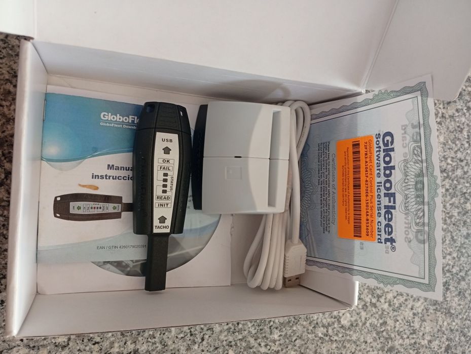 Leitor de cartões tacógrafo USB