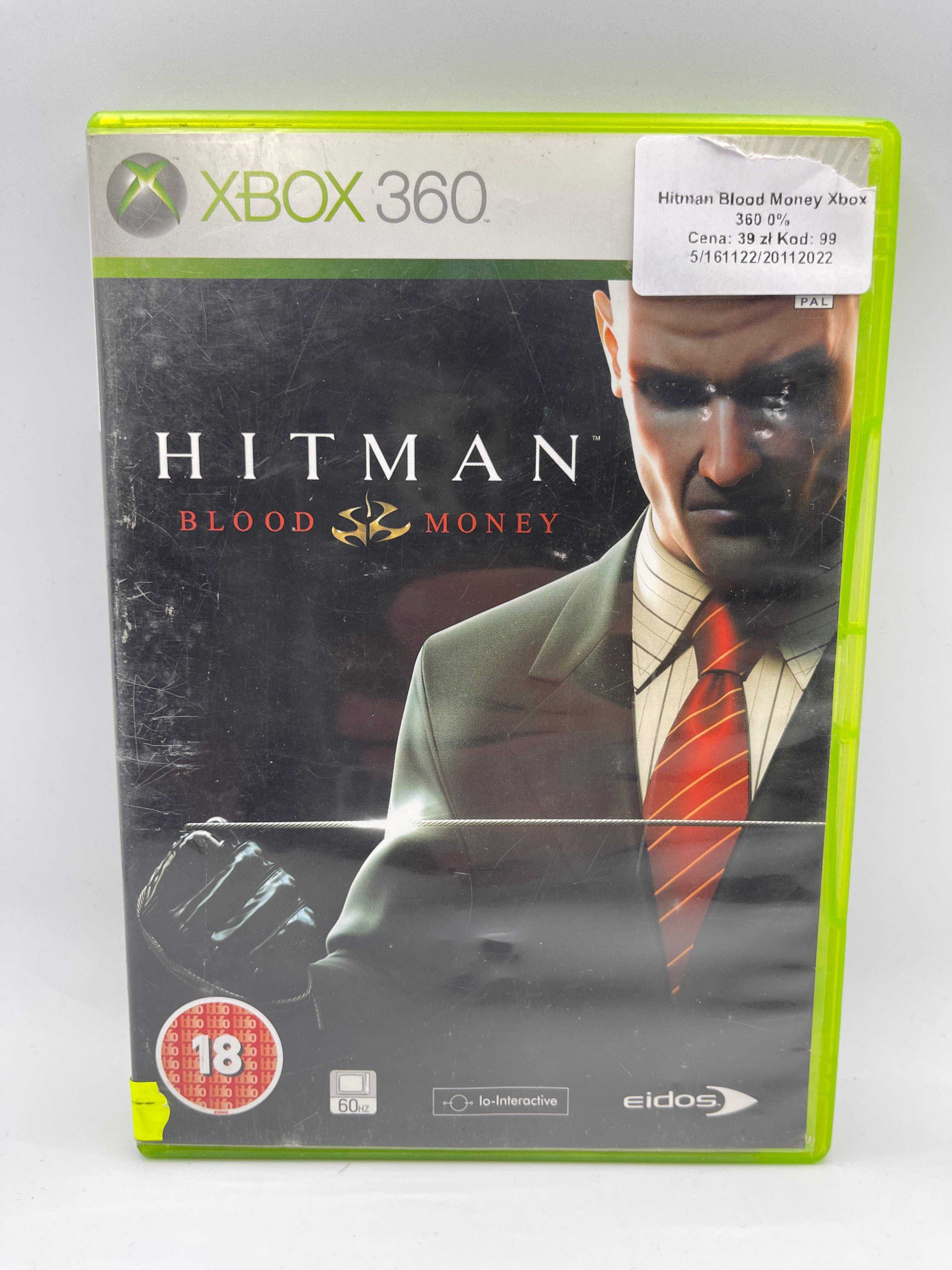 Hitman Blood Money Xbox 360