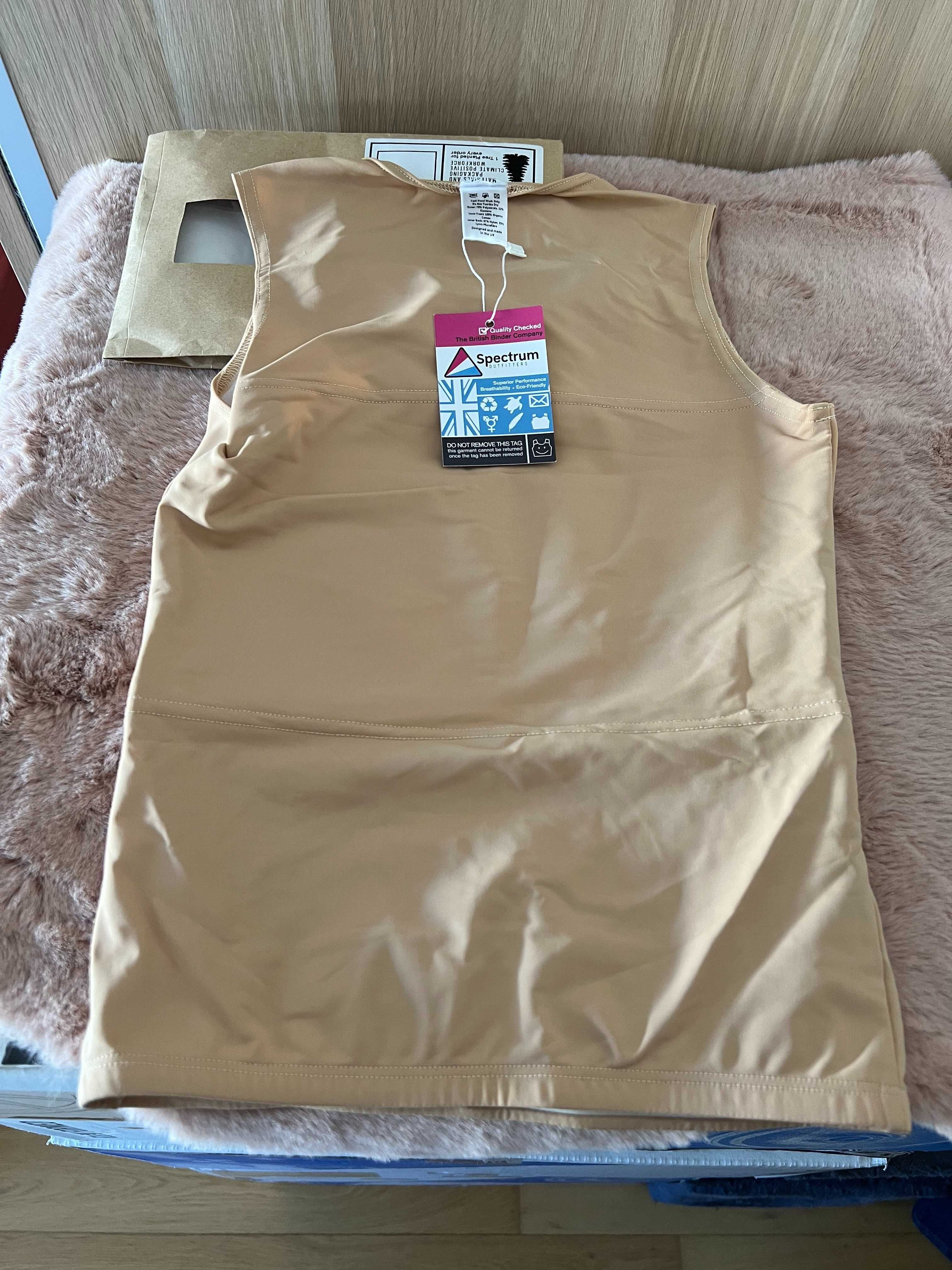 Chest binder Spectrum Outfitters Long Honey XS - FTM/Trans/Nonbinary