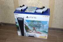 PlayStation 5 — SSD M.2 1 ТБ + 2 геймпади + 5 дисків + Horizon 2