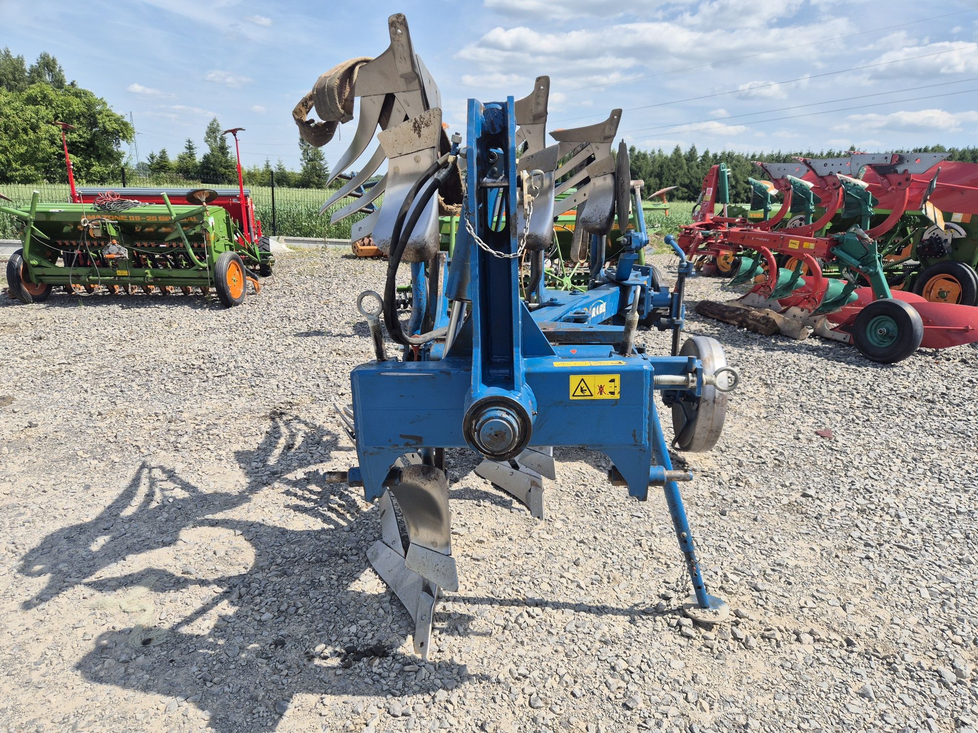 Plug obrotowy Rabe Werk Albatros 120 3 skibowy ażurowy  lemken kuhn