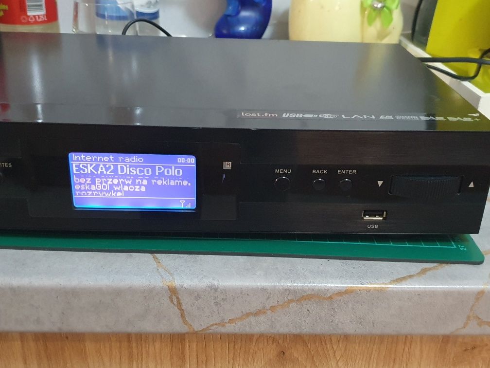 Tuner internetowy Muvid ir-915 USB dab+ WiFi