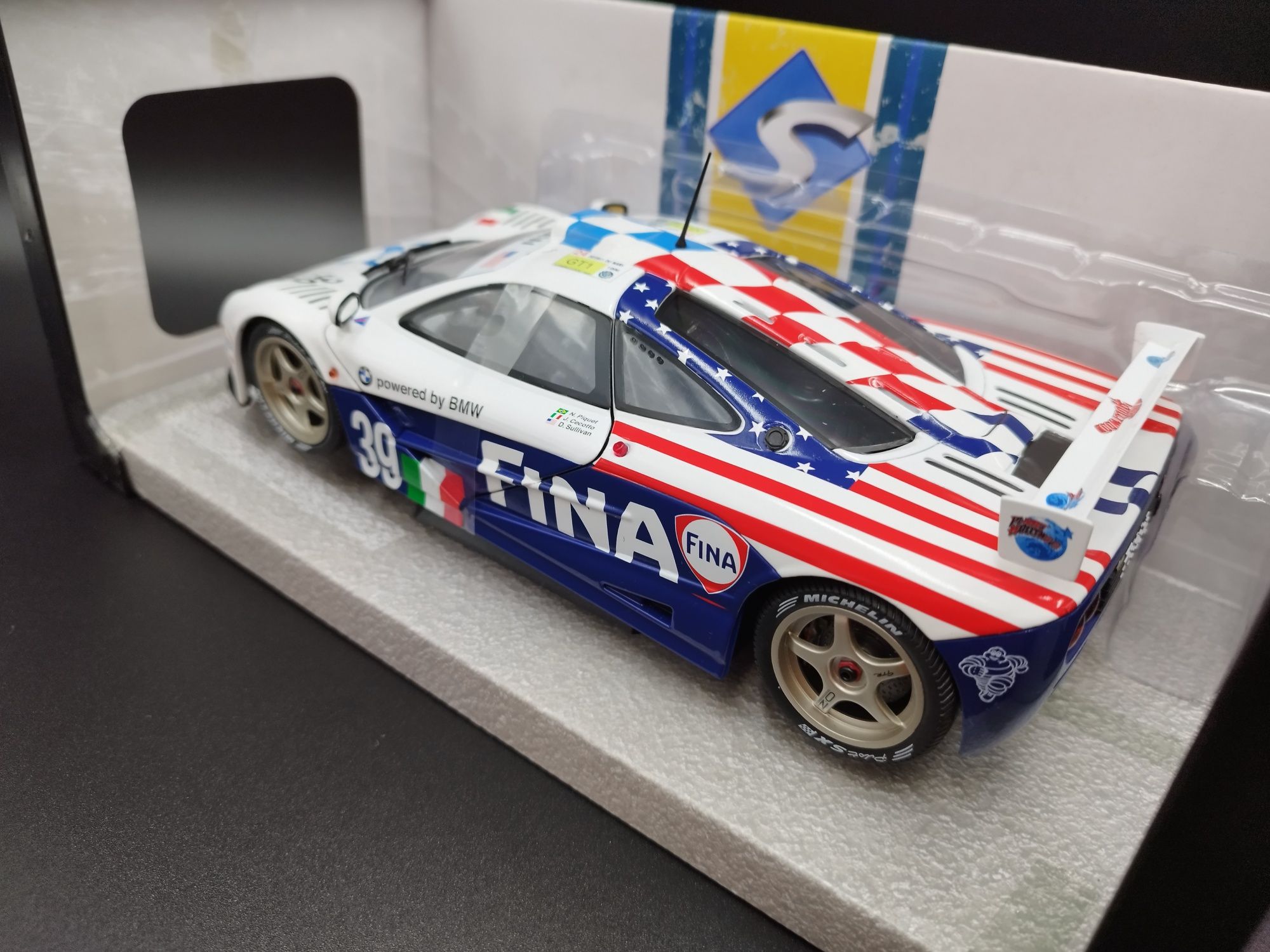 1:18 Solido McLaren F1 GTR #39, 24h Le Mans 1996 model