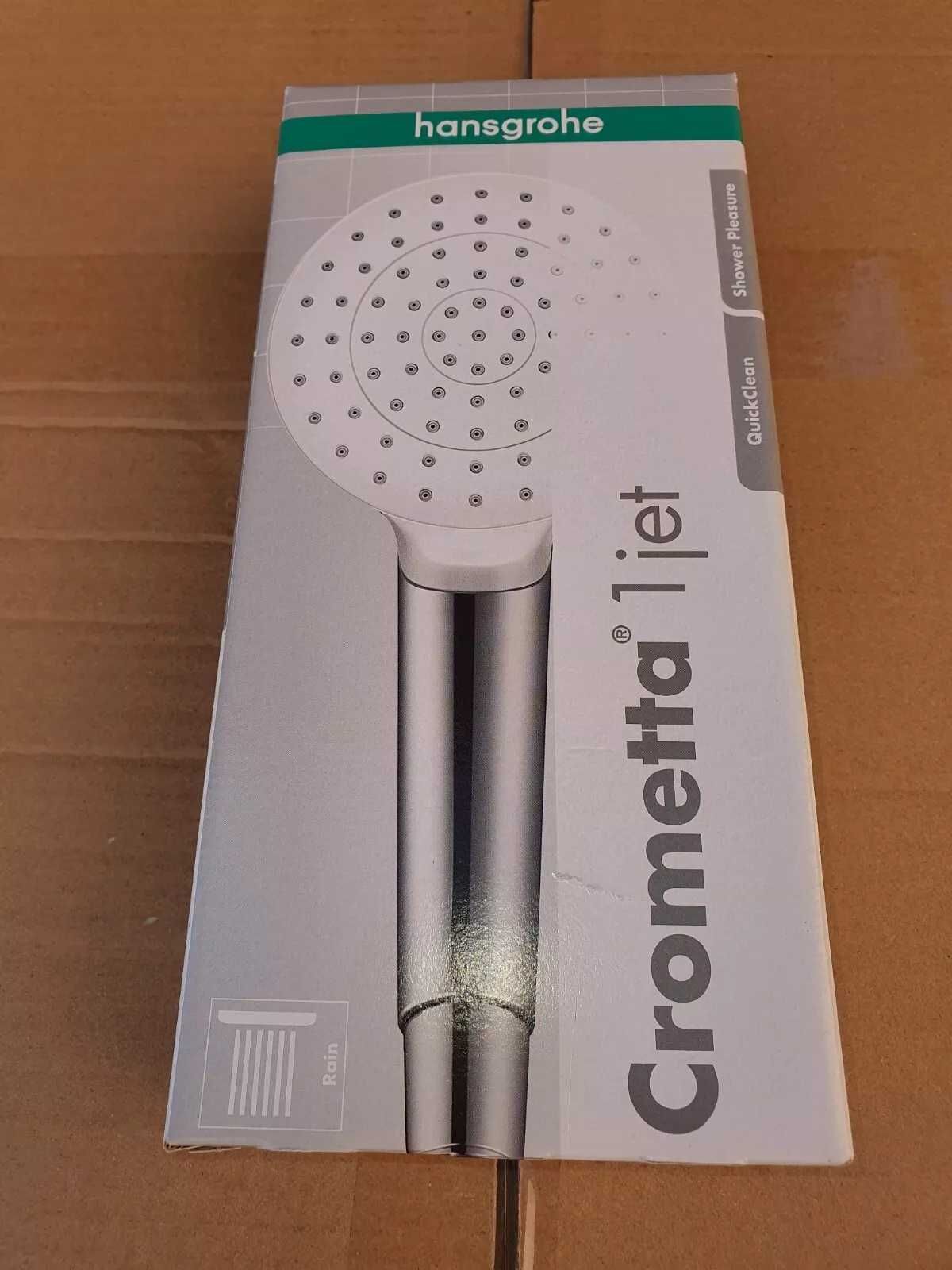 Новый ручной душ Hansgrohe Crometta 100 1jet 26333400 оригинал