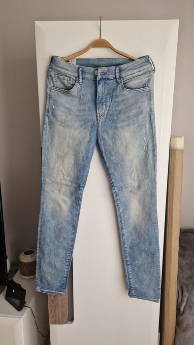 Spodnie jeansowe skinny HM rozm 33/32