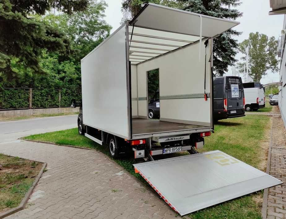 Wynajem #Iveco Daily #Kontener z windą #Winda #Dostawczy #Skrzynia 8EP