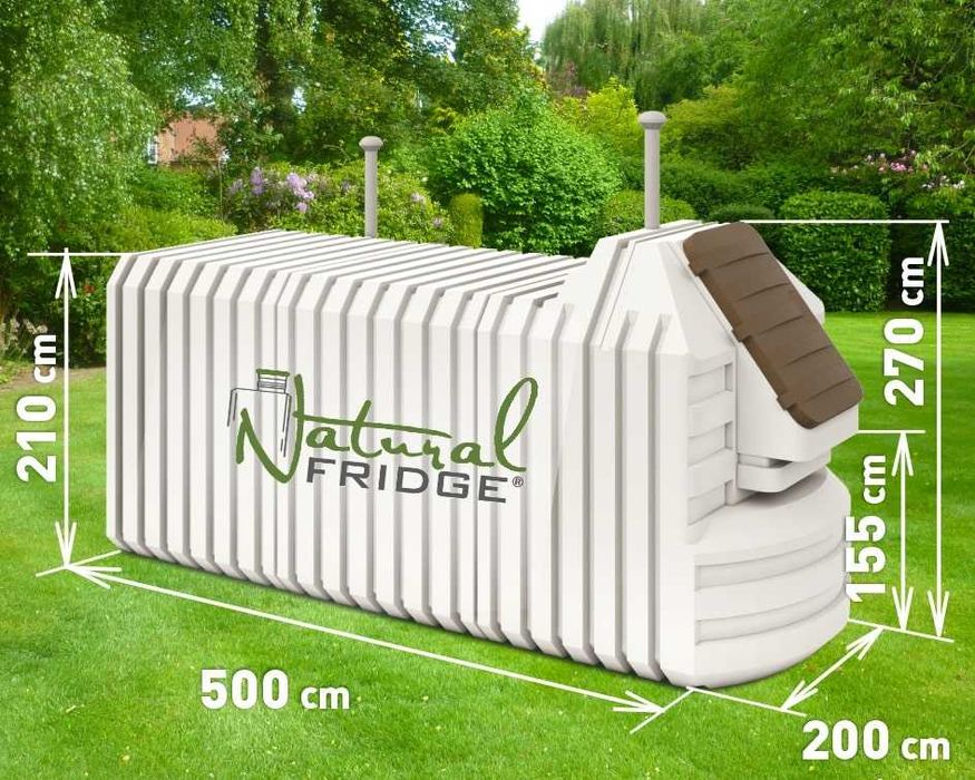 Ogrodowa piwnica Ziemianka 200x500 / 100% szczelna Polecam