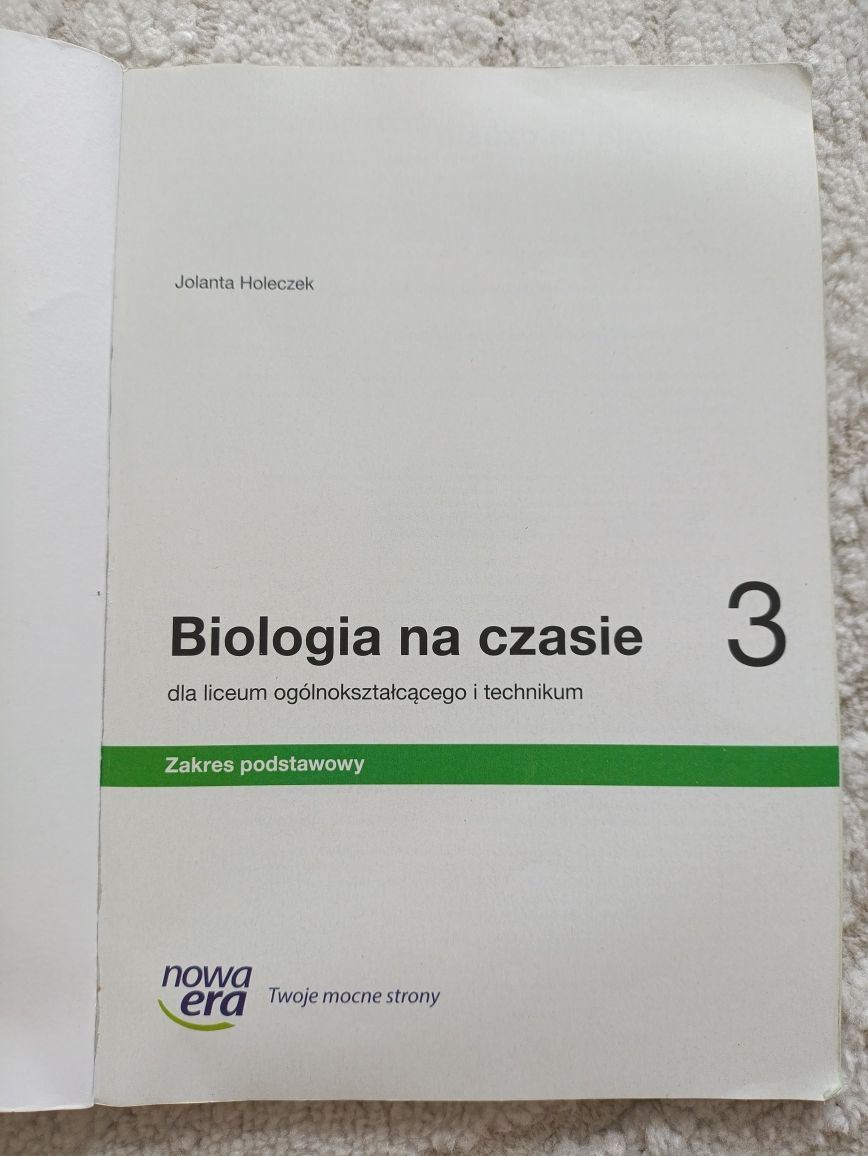 Biologia na czasie 3