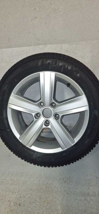 Koła 16'' VW OEM na zimowych oponach