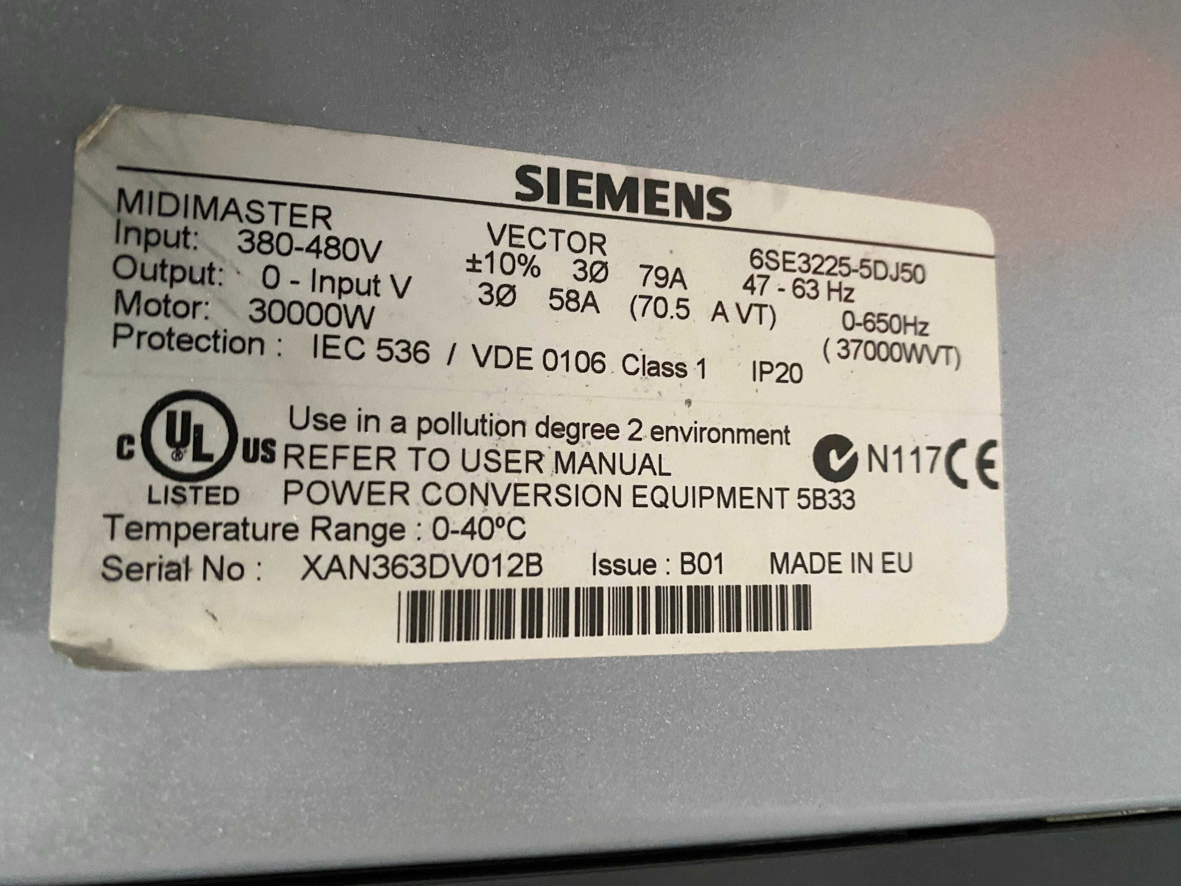 SERVO DRIVES SIEMENS